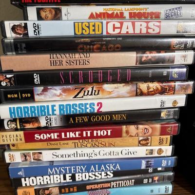 50 assorted DVDs