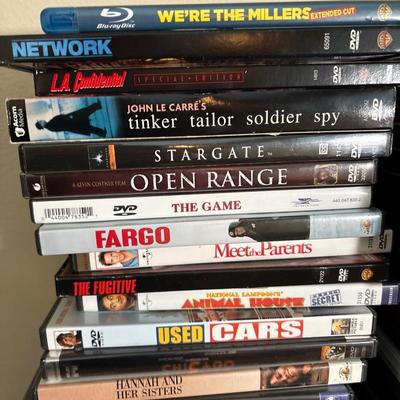 50 assorted DVDs