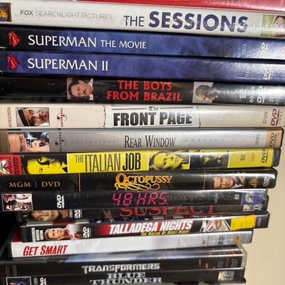 50 assorted DVDs
