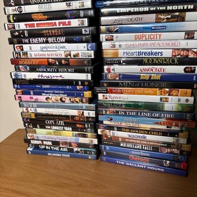 50 assorted DVDs