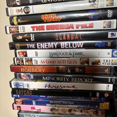 50 assorted DVDs