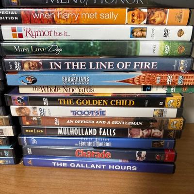 50 assorted DVDs