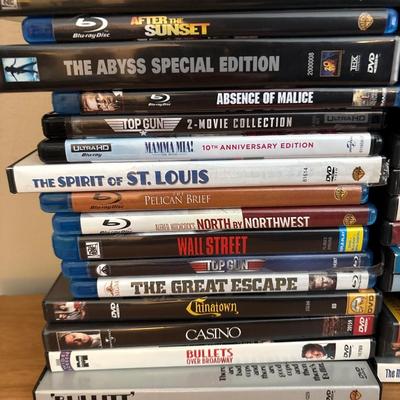 50 assorted DVDs