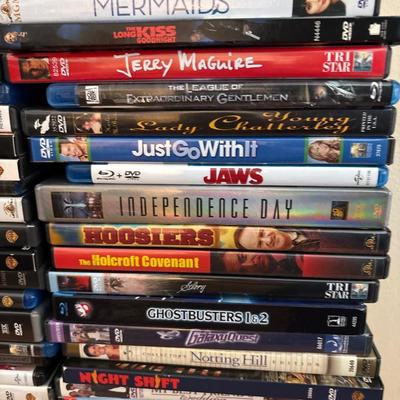 50 assorted DVDs
