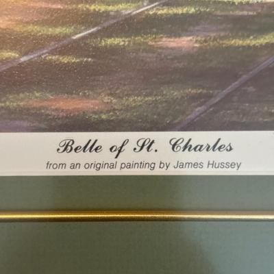 “Belle of St Charles” signed/numbered print