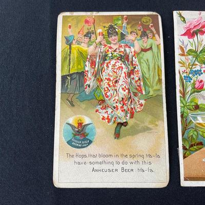 -95- EPHEMERA | Assortment Of Vintage Advertising | Hires & Anheuser Beer