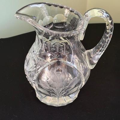 Collection of Cut Glass Candlestick Holders & More (LR-SF)