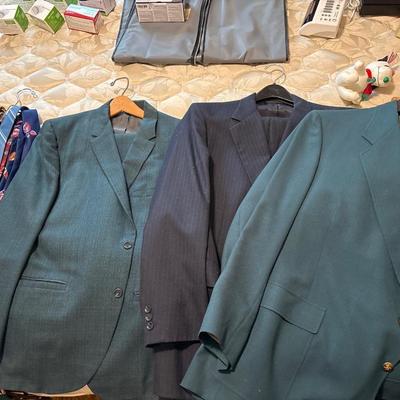 Suits (2), suit jacket & ties