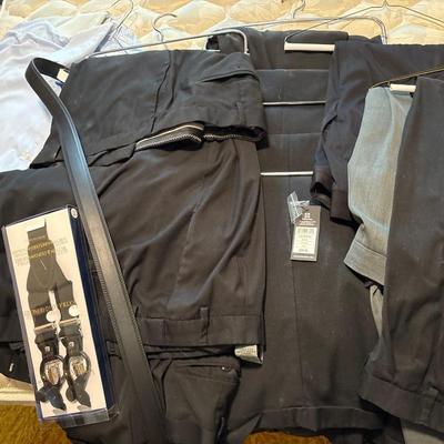 Large group large-mans pant, 2 shirts