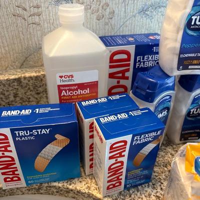 Variety of bathroom products