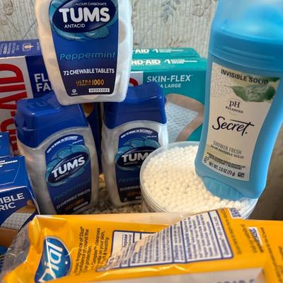 Variety of bathroom products