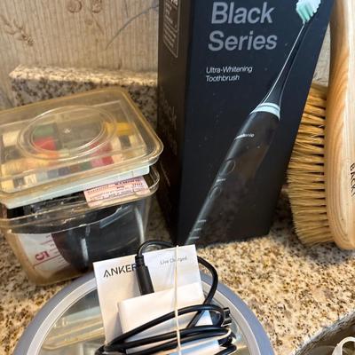 Variety of bathroom products