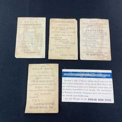 -96- EPHEMERA | Assortment Of Vintage Advertising