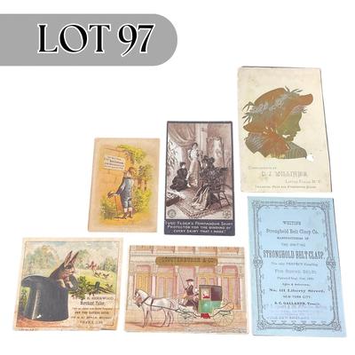 -97- EPHEMERA | Assortment Of Vintage Advertising