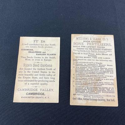 -100- EPHEMERA | Vintage Advertising Pieces