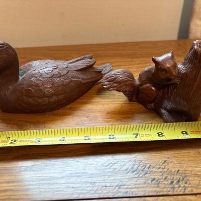 Red Mill duck & squirrel