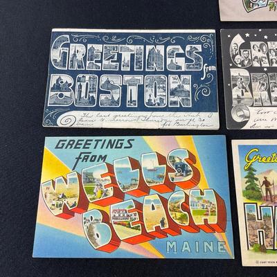 -104- POSTCARD | Assortment Of Greetings From Postcards