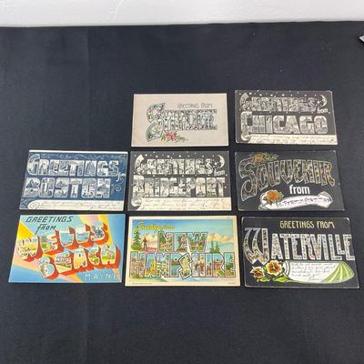 -104- POSTCARD | Assortment Of Greetings From Postcards