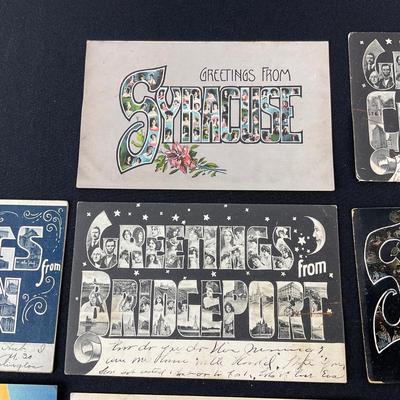 -104- POSTCARD | Assortment Of Greetings From Postcards