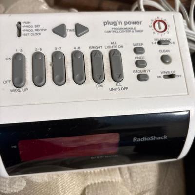 Totes leather duffel, jewelry case, programmable timer and picture frame