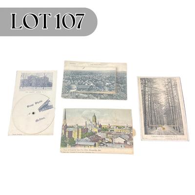 -107- POSTCARD | 3D Unique Vintage Postcards
