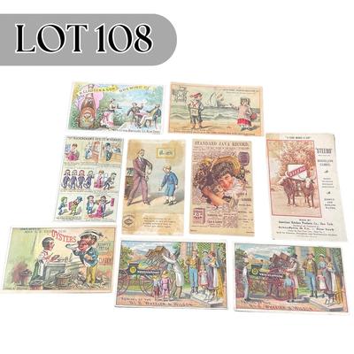 -108- EPHEMERA | Assortment Of Vintage Advertising