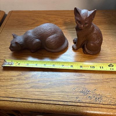 Red Mill Mfg resin cat figurines