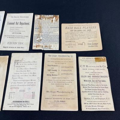 -109- EPHEMERA | Assortment Of Vintage Advertising