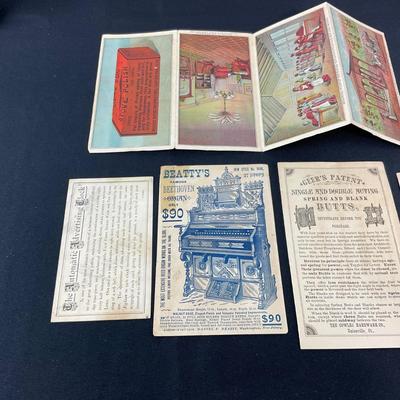 -110- EPHEMERA | Assortment Of Vintage Advertising
