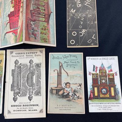 -110- EPHEMERA | Assortment Of Vintage Advertising