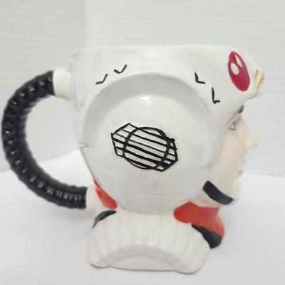Sigma Tastesetter Sci Fi Pilot Helmet Head Mug Made in Japan Hand Decorated Ceramic