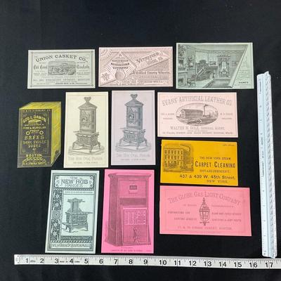 -111- EPHEMERA | Assortment Of Vintage Advertising