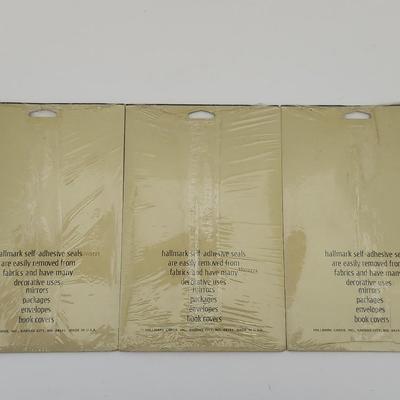 Hallmark 1976 Bicentennial Spirit of ’76 Seals Lot of 3 Packs 24 Count Each USA Patriotic