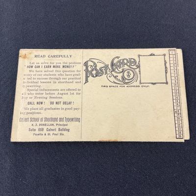 -112- EPHEMERA | School Funny Advertising & Chart