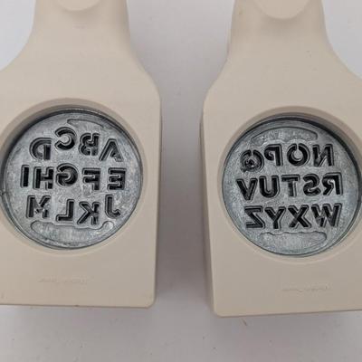 Martha Stewart Alphabet Craft Punch Set AM And NZ Paper Cutting Tools Scrapbooking