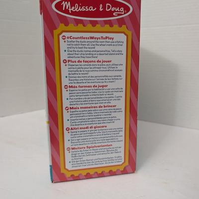 Melissa & Doug Fun At The Fair Hook A Duck Game 2022 Wooden Fishing Toy New