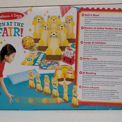Melissa & Doug Fun At The Fair Roll & Bowl Prairie Dog Game New In Box Family Fun