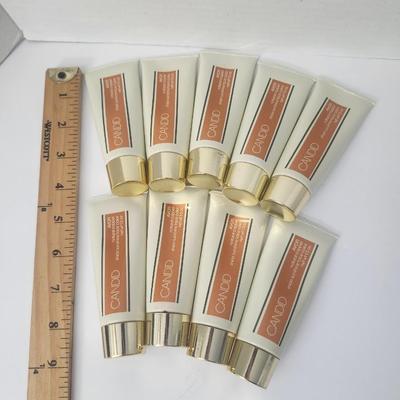 Vintage Avon Candid Natural Cologne Cream 9pc Lot NEW FULL .33oz Tubes