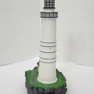 1999 Lefton Boston Harbor Lighthouse Figurine Geo Z Lefton CCM12419