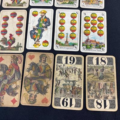 -113- EPHEMERA | Assortment Of Old Playing Cards