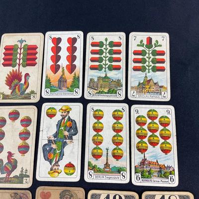 -113- EPHEMERA | Assortment Of Old Playing Cards