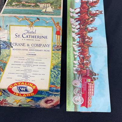 -115- POSTCARD | Assortment Of Folding Postcards | Damage