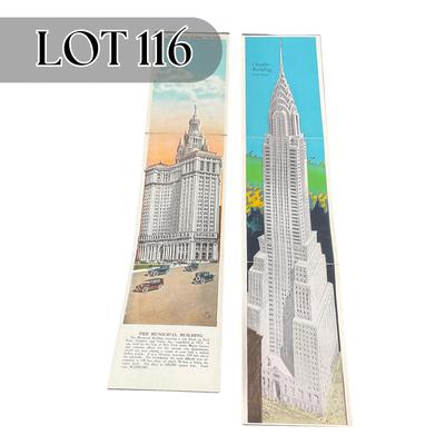 -116- POSTCARD | Folding Sky Scraper Postcards