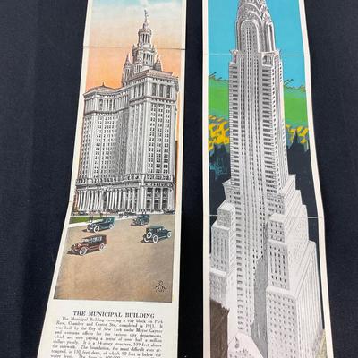 -116- POSTCARD | Folding Sky Scraper Postcards
