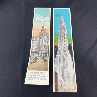 -116- POSTCARD | Folding Sky Scraper Postcards
