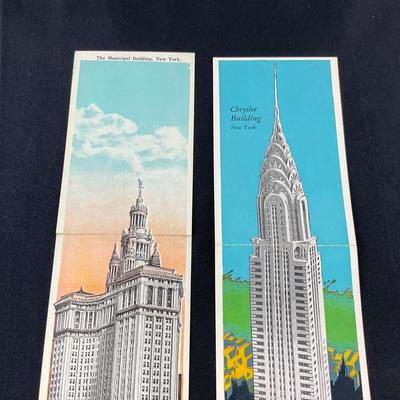 -116- POSTCARD | Folding Sky Scraper Postcards