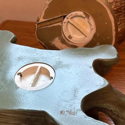 Vintage plastic/resin piggy banks