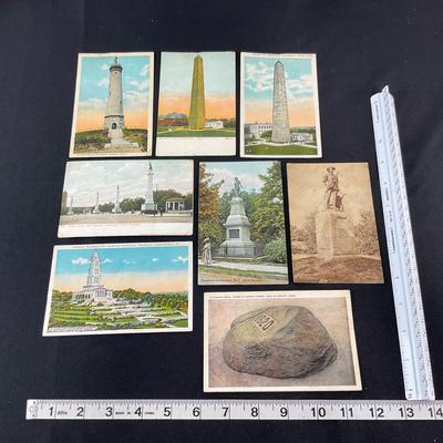 -118- POSTCARD | Assortment Of Monument Postcards