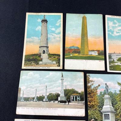 -118- POSTCARD | Assortment Of Monument Postcards