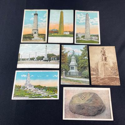 -118- POSTCARD | Assortment Of Monument Postcards